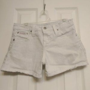 l.e.i. White Denim Shorts